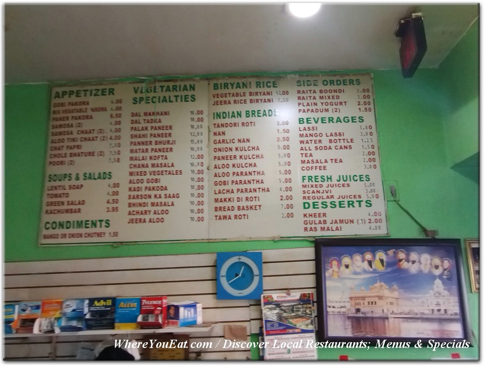Doaba Deli menu 4
